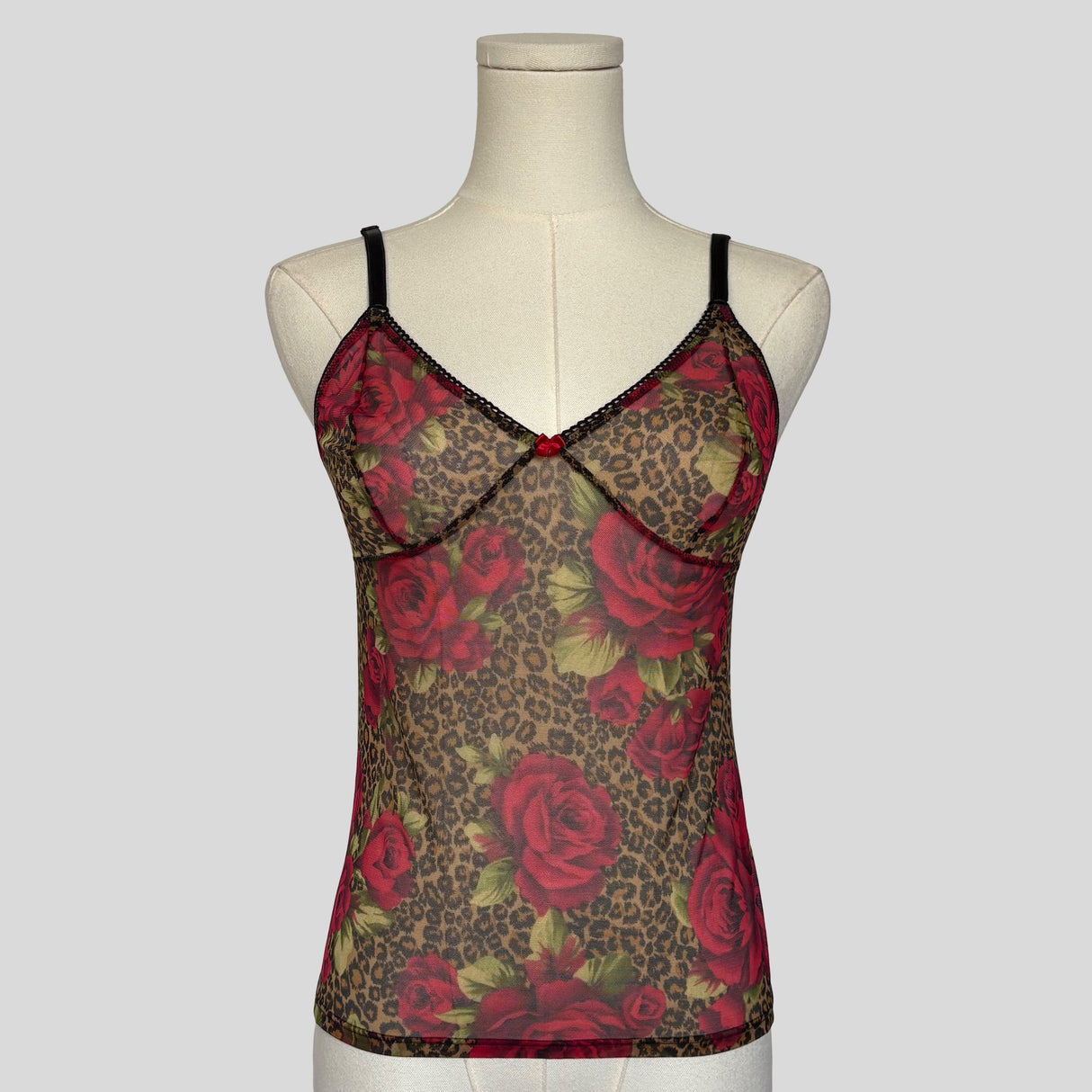 Leopard print cami