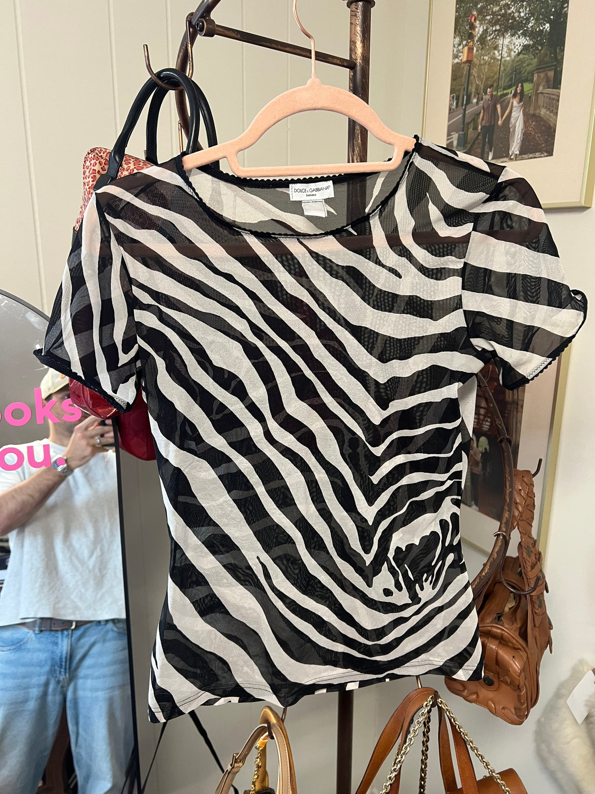 D&G Zebra Top
