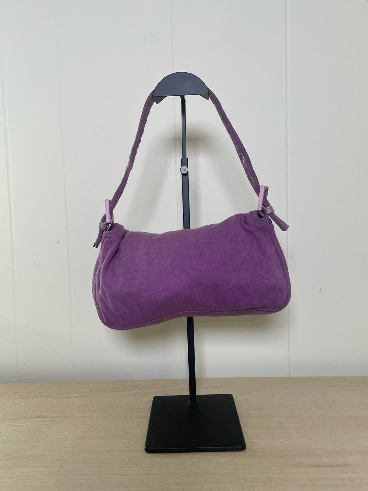 Fendi Purple Baguette Fabric