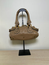 Chloé Mini Paddington Tan Leather Satchel Bag