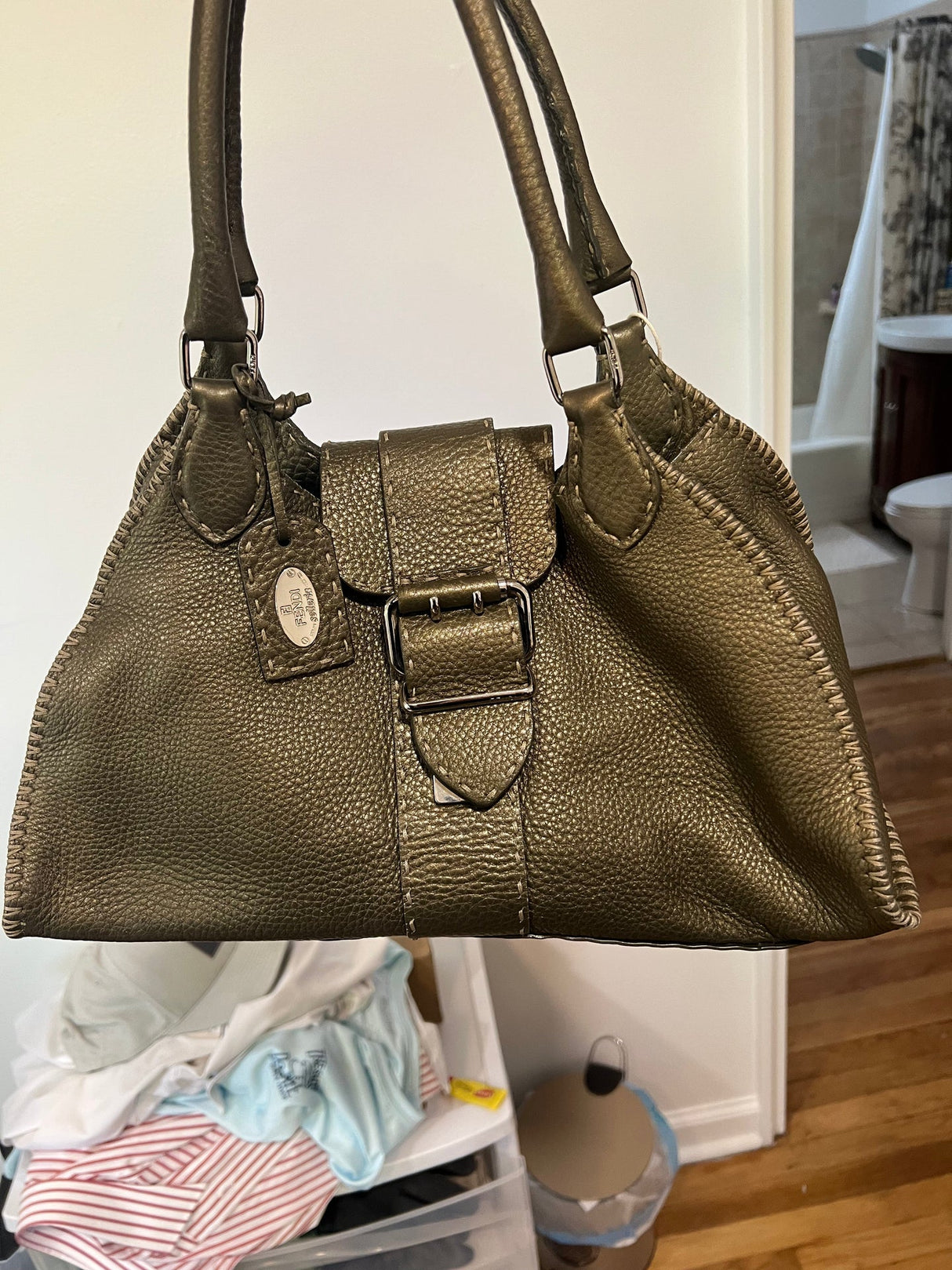 FENDI leather handbag
