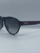 "Snakeskin" 1980s Dior Sunglasses
