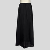 Lace trim slip skirt