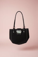 #14 Fendi Zucca Canvas Mamma Mini Handbag Navy