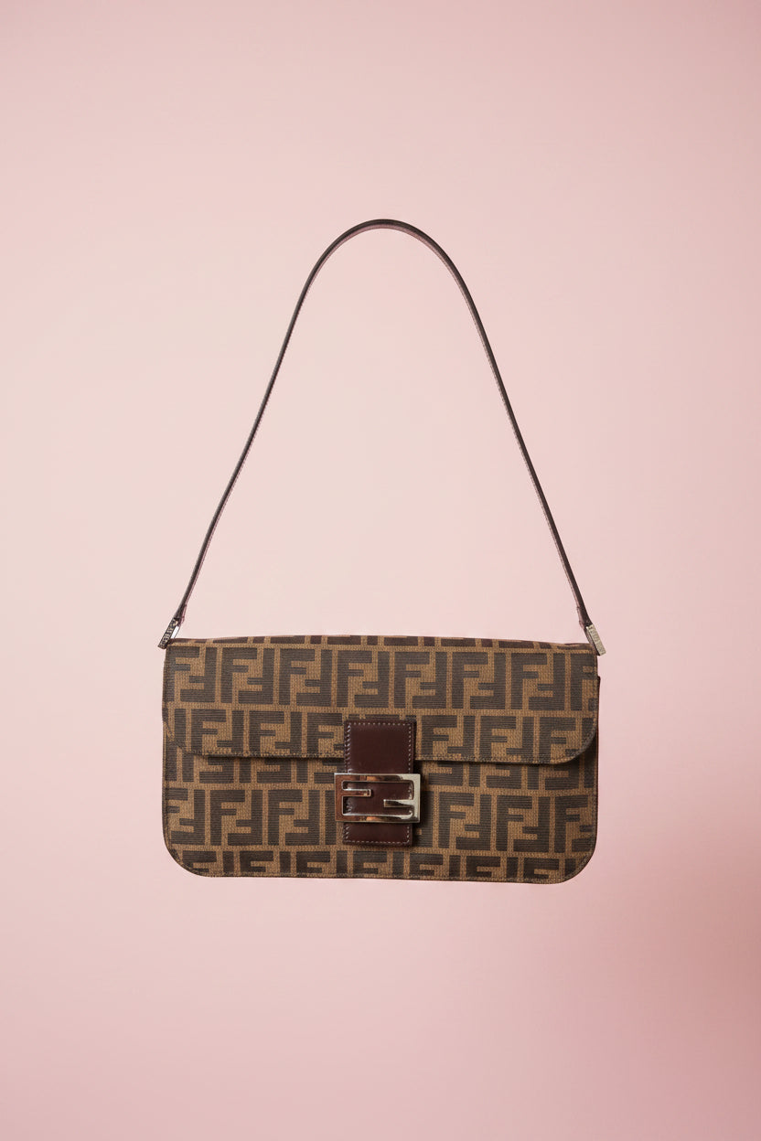 22 Fendi Zucca Baugette (structured sides)