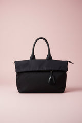#27 Prada Navy Blue Tessuto Reversible Tote