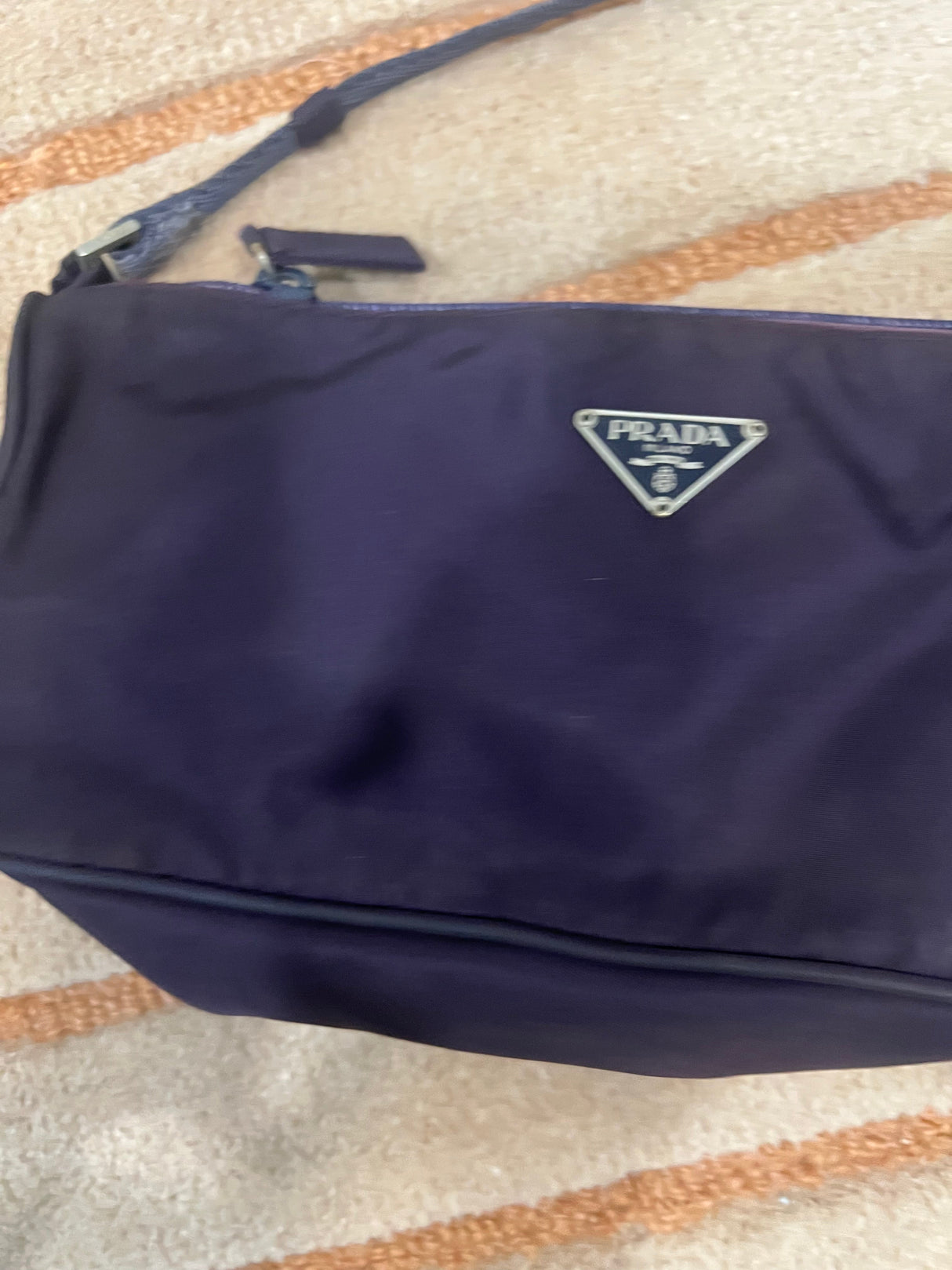 #39 Prada Nylon Pochette Purple