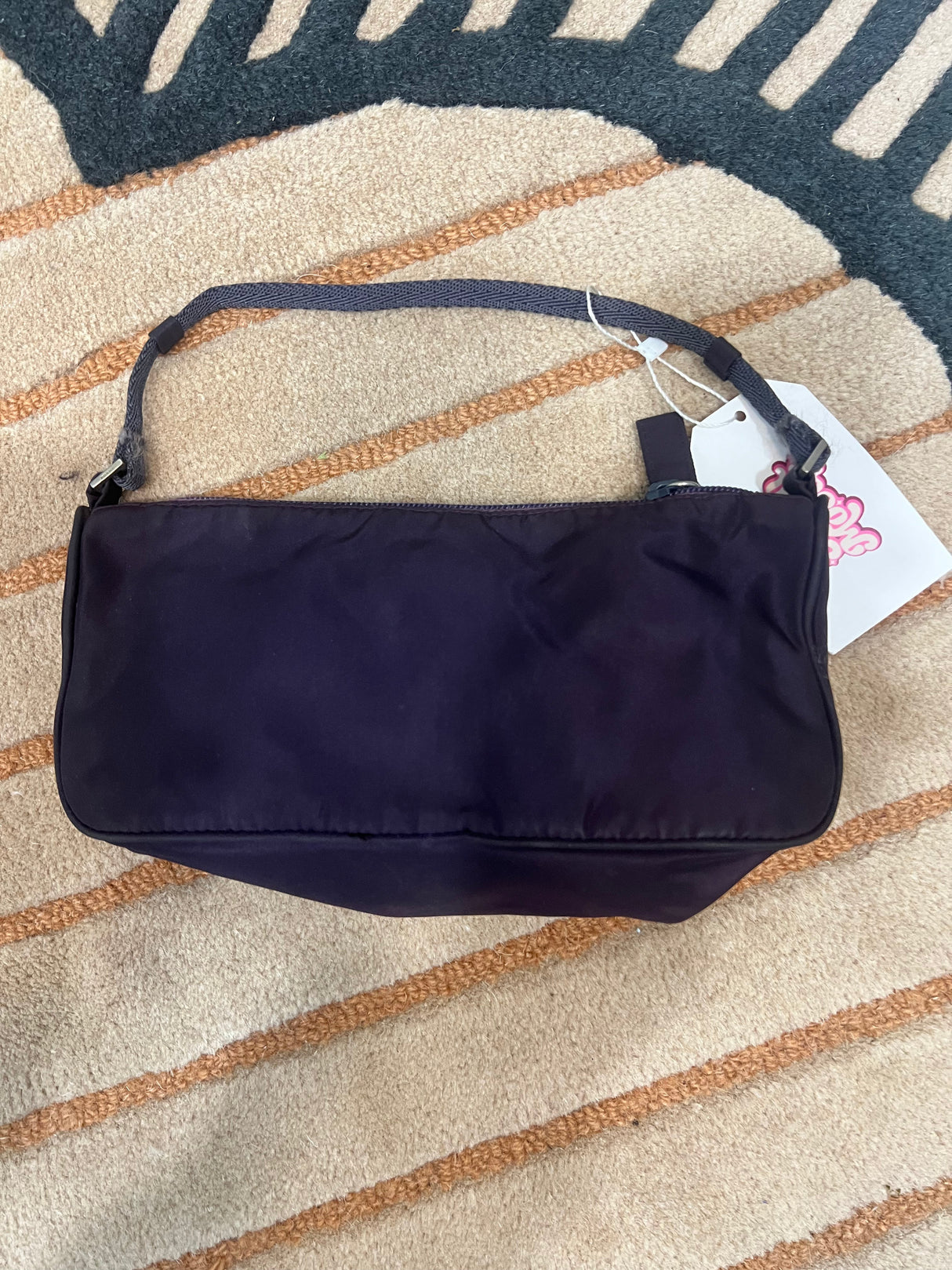 #39 Prada Nylon Pochette Purple