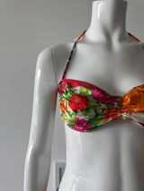GOTTEX Multicolor Printed Bikini Top and Bottoms