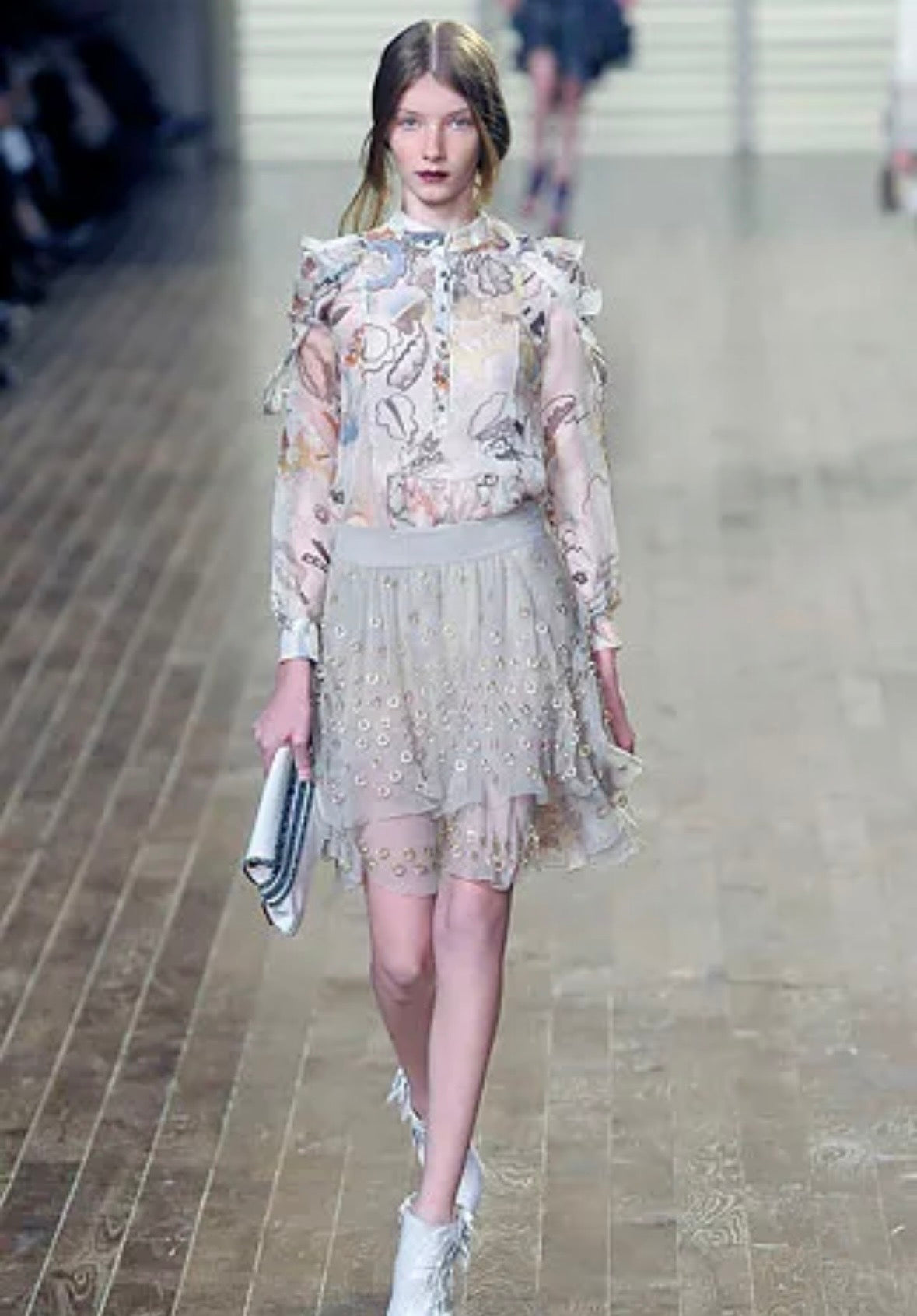 Chloe 2008 Fall RTW silk blouse