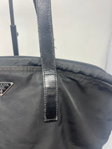 #25 Prada tessutto top handle mini tote