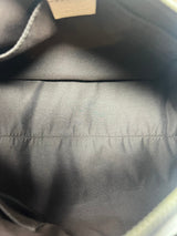 #19 gucci monogram barrel bag