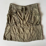 Diesel Olive Cargo Midi Skirt