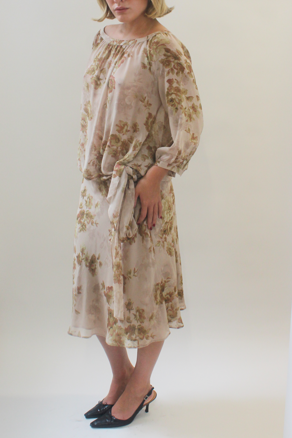 Floral Silk set