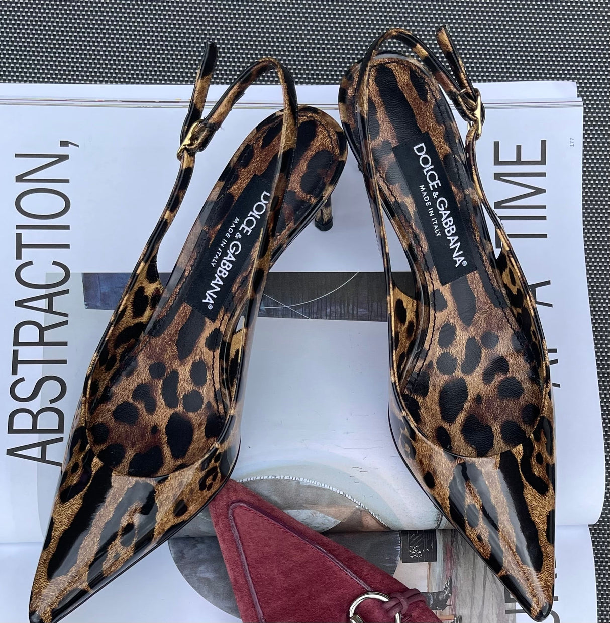 cheetah print Dolce & Gabbana heels