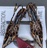 cheetah print Dolce & Gabbana heels