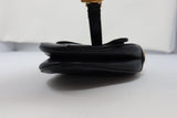 Christian Dior Mini Saddle Black