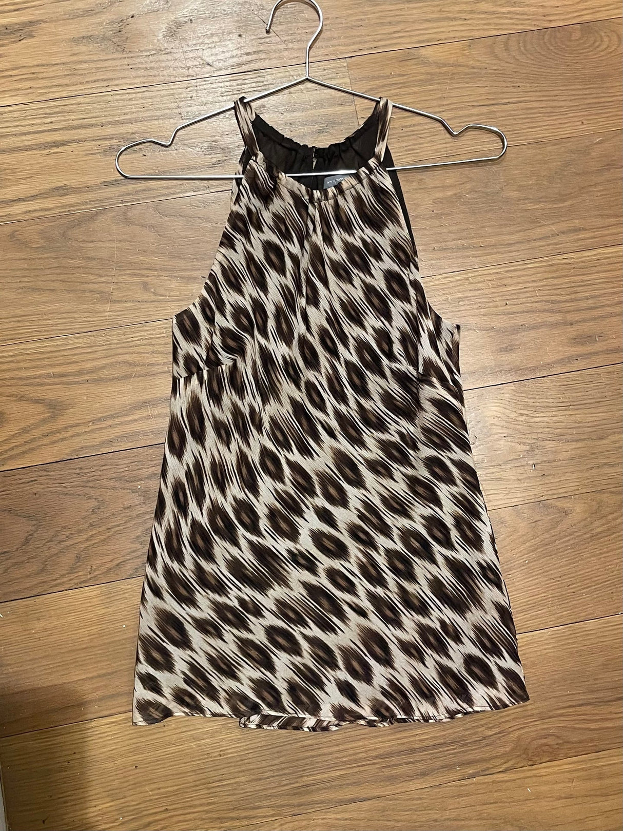cheetah print top