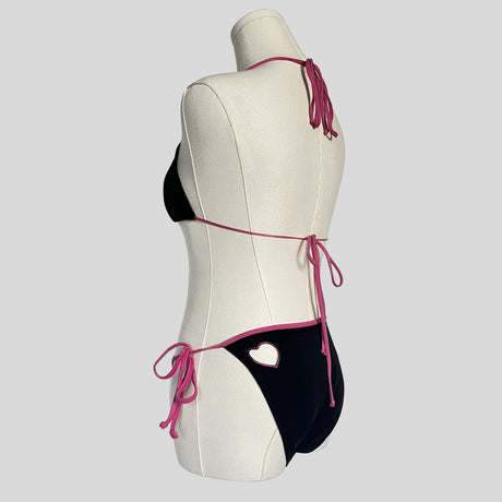 Cutout bikini in pink heart