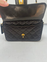 Chanel Black Quilted Lambskin Camera Bag