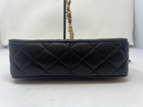Chanel Black Quilted Lambskin Camera Bag