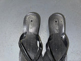 Black Kitten Thong Heels Sz US 5.5