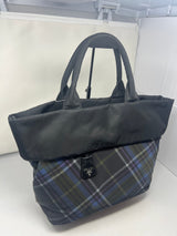 Prada Triangle Logo Plaid Nylon Leather (comes with strap)