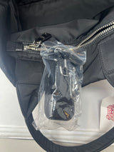 Prada Triangle Logo Plaid Nylon Leather (comes with strap)