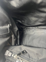 Prada Triangle Logo Plaid Nylon Leather (comes with strap)