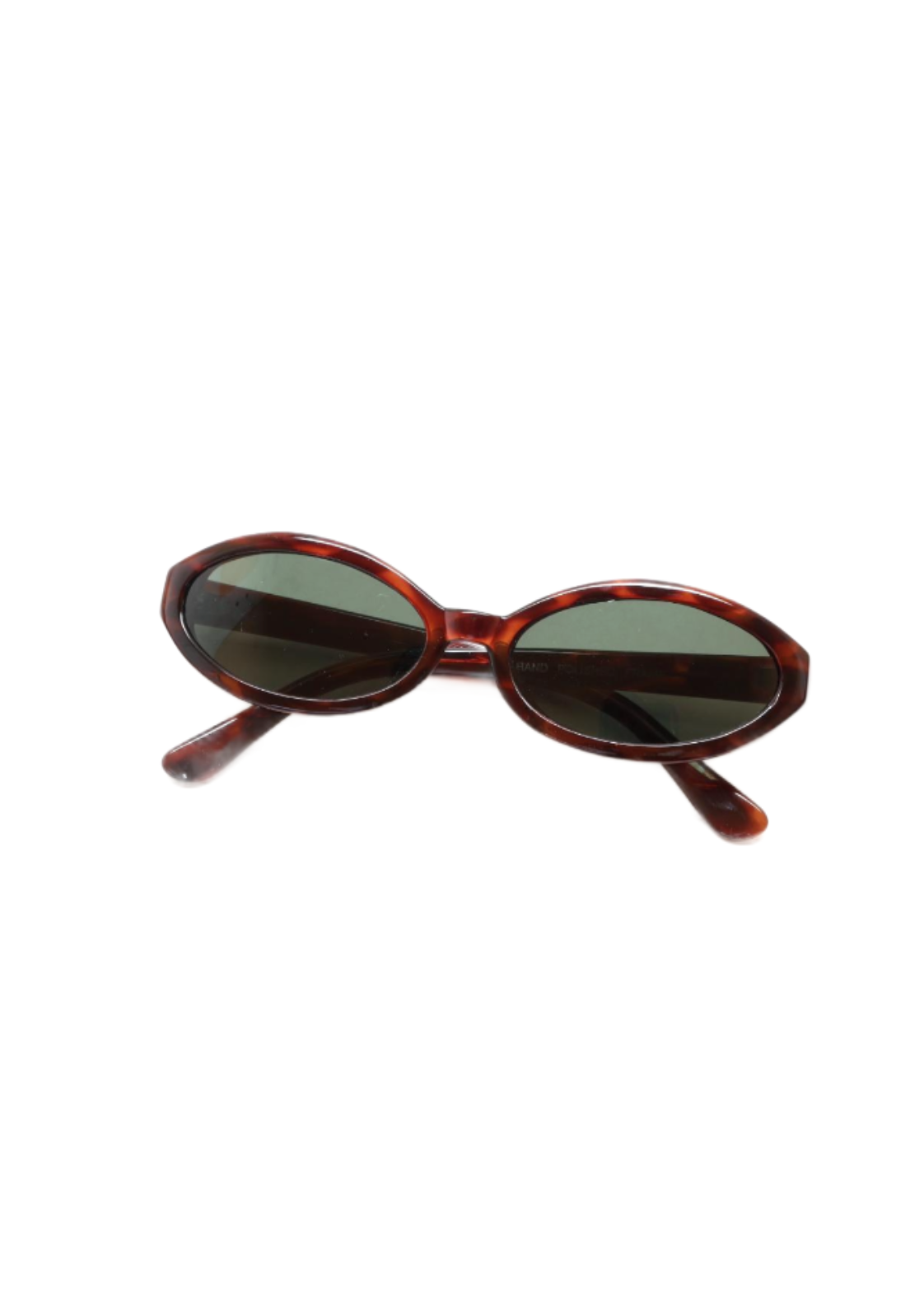 Oval Tortoise Shell Sunglasses