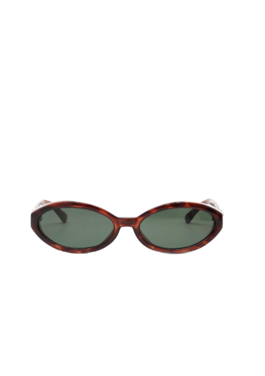 Oval Tortoise Shell Sunglasses