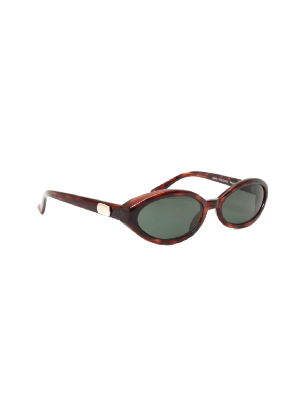 Oval Tortoise Shell Sunglasses