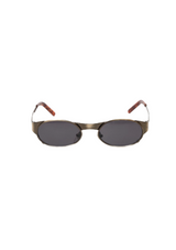 Brushed Gold 90s Sunglasses