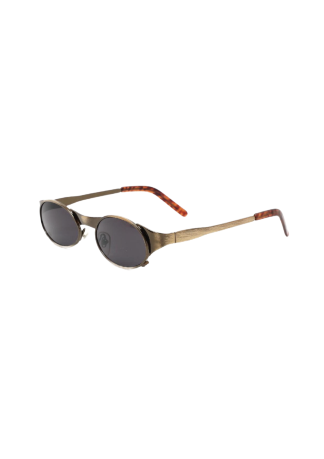 Brushed Gold 90s Sunglasses