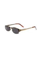 Brushed Gold 90s Sunglasses