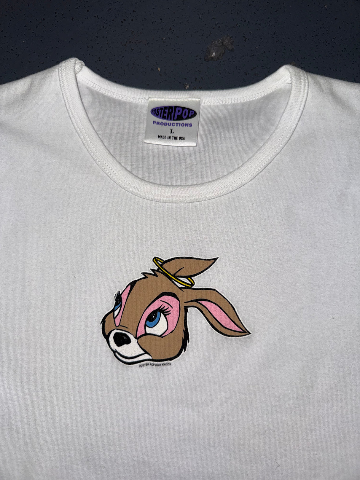 POSTER POP White Bunny T-shirt