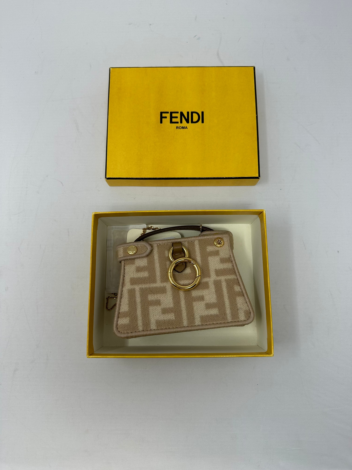 Fendi Nano Peekaboo Charm