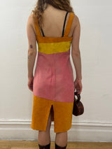 Romeo Gigli Suede Dress