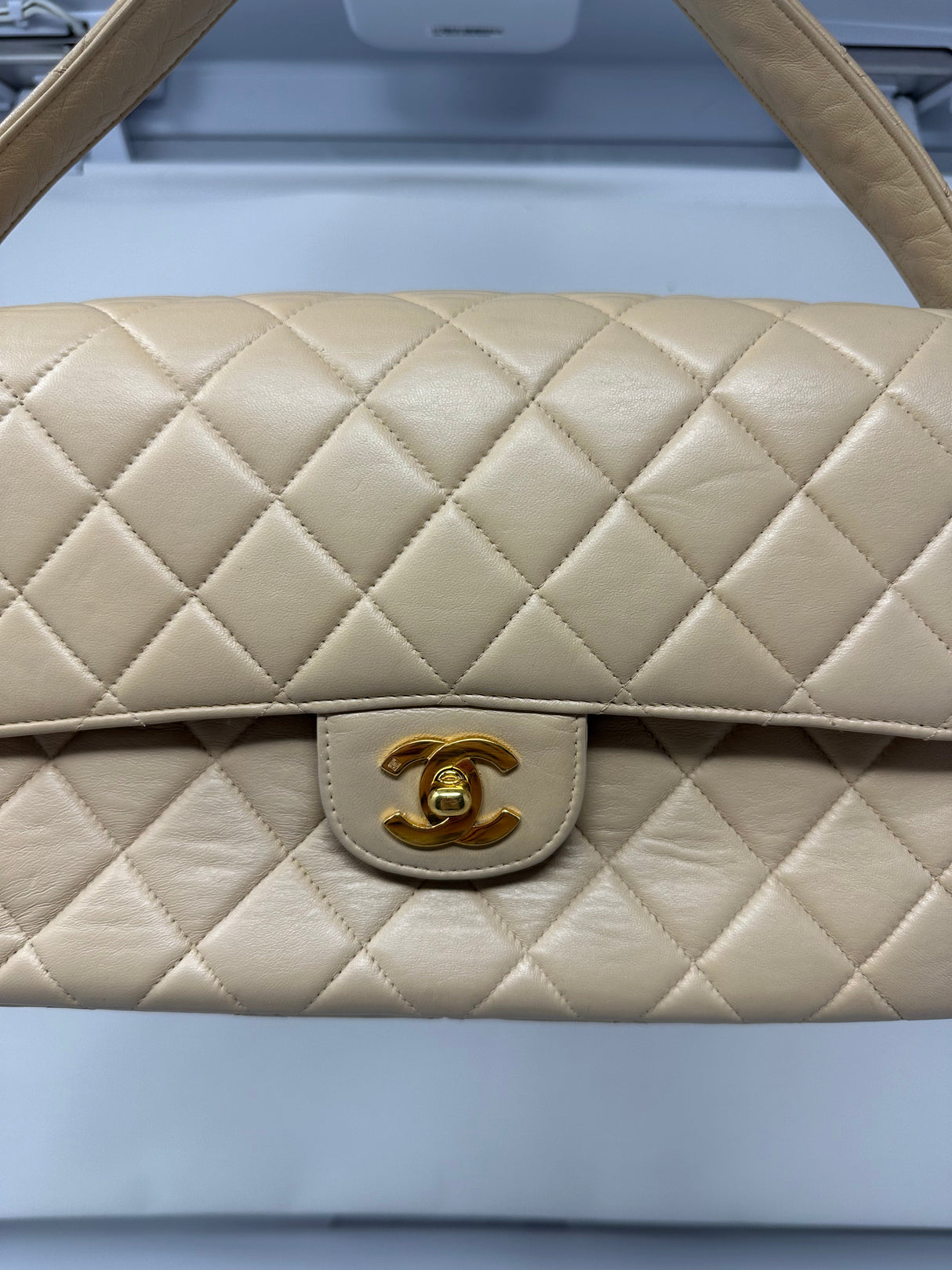Chanel Lambskin Double Sided Flap Bag