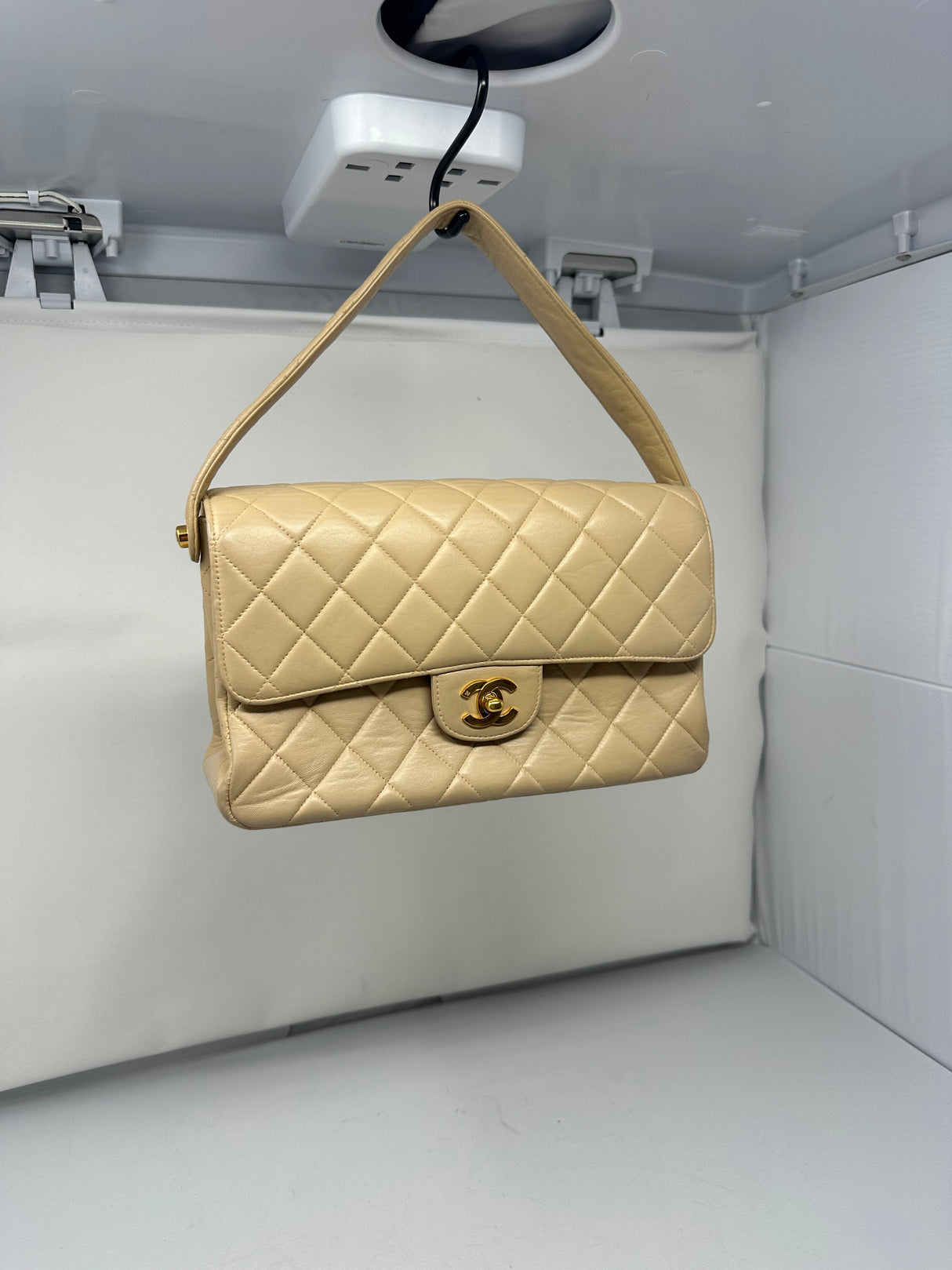 Chanel Lambskin Double Sided Flap Bag