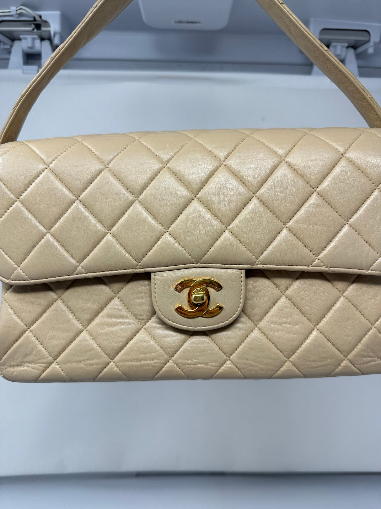 Chanel Lambskin Double Sided Flap Bag