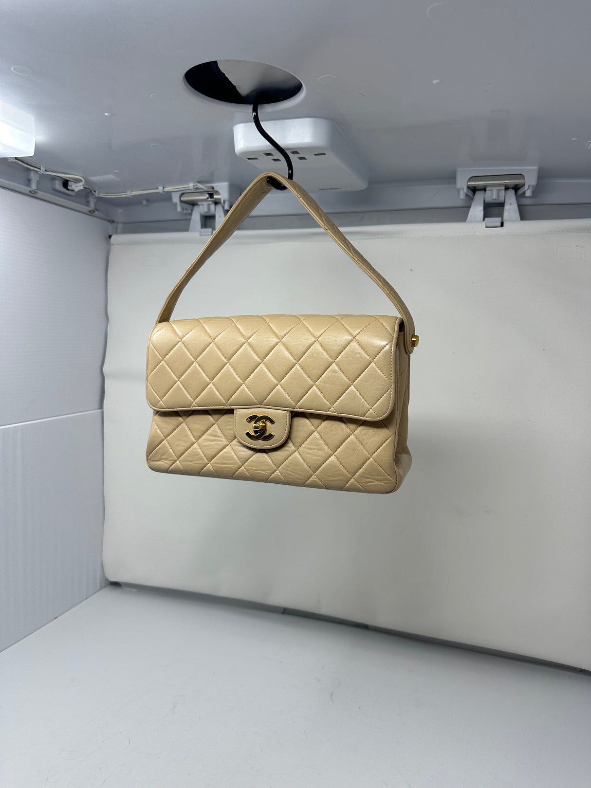 Chanel Lambskin Double Sided Flap Bag