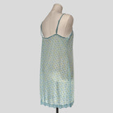 Polka dot sheer slip