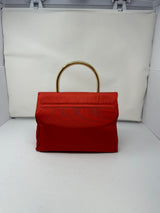 Prada Nylon Red Top Handle
