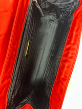 Prada Nylon Red Top Handle