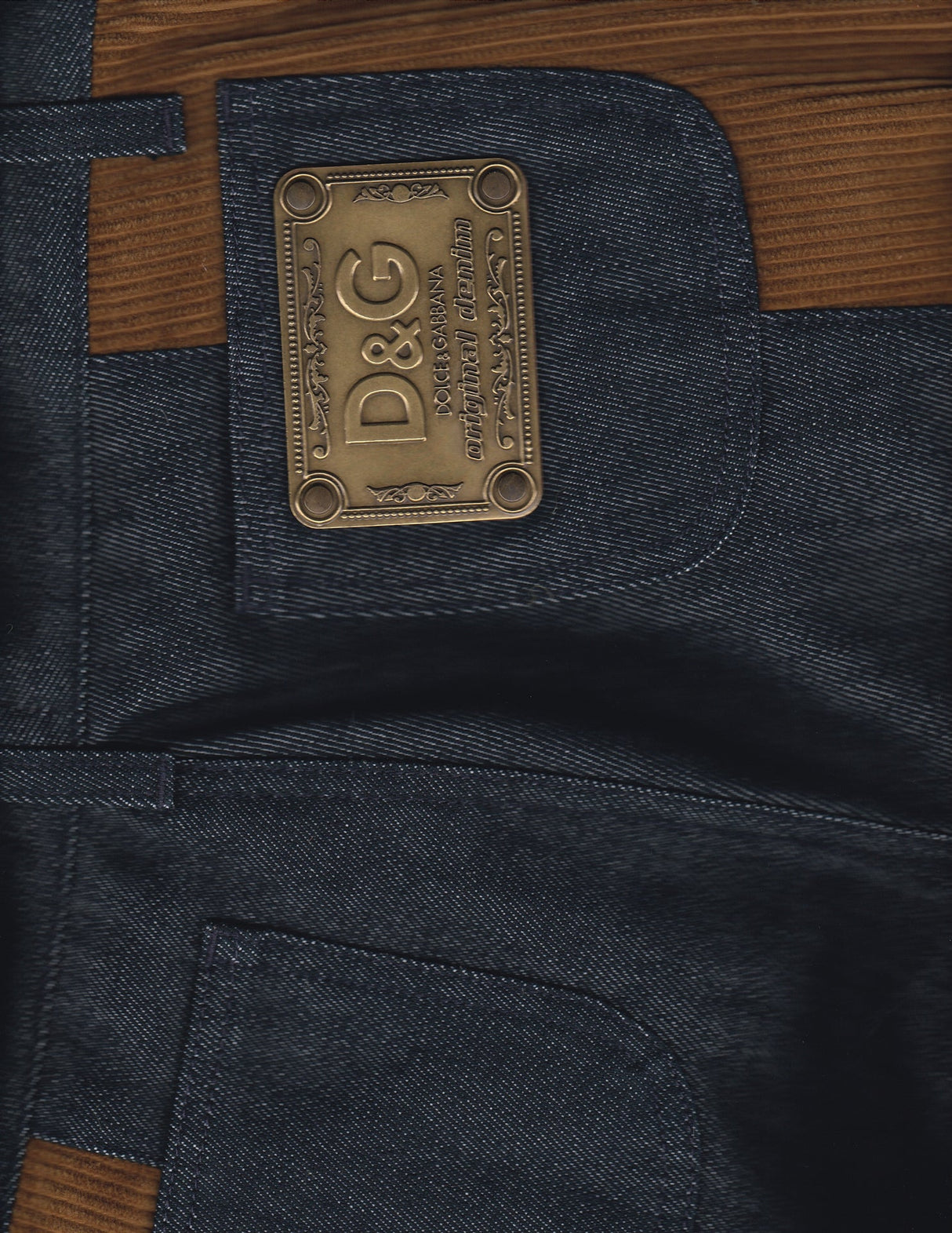DOLCE & GABBANA Denim and Corduroy Pants