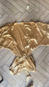 Ungaro Gold Belted Dress