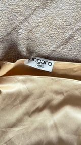 Ungaro Gold Belted Dress