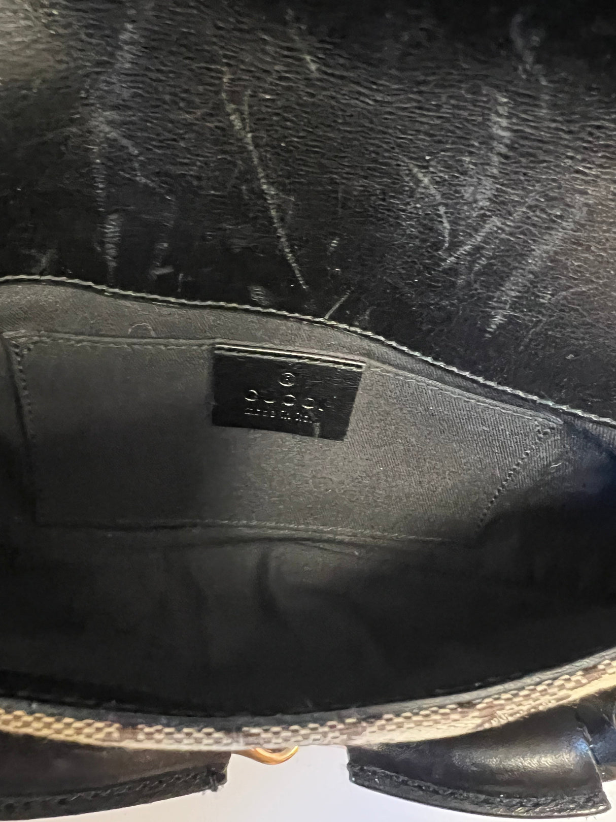 Tom Ford Era Gucci Horsebit GG Canvas Convertible Shoulder Bag & Clutch