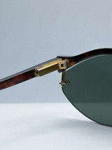 "Luxembourg's Treasures" 1960s Brow Line Sunglasses